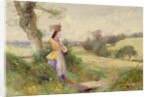 The Milkmaid, 1860 by Myles Birket Foster
