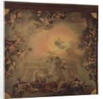 Sketch for a ceiling painting: The Institution of the Order of St Charles III by Vicente Lopez y Portana