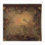Sketch for a ceiling painting: The Institution of the Order of St Charles III by Vicente Lopez y Portana