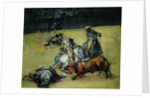 The Bullfight, c.1825 by Francisco Jose de Goya y Lucientes