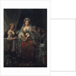 Ladies on a Balcony, 1862 by Eugenio Lucas Velazquez