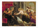 Tereus confronted with the head of his son Itylus, 1637 by Peter Paul Rubens