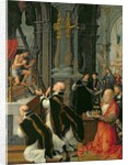 The Mass of St. Gregory by Adriaen Isenbrandt