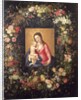 Garland of Fruit and Flowers with Virgin and Child by Jan the Elder Brueghel