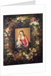 Garland of Fruit and Flowers with Virgin and Child by Jan the Elder Brueghel