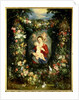 The Virgin and child in a garland of fruit and flowers, c.1614-18 by Jan & Rubens P.P. Brueghel
