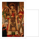 St. Vincent and a Donor by Master of Archbishop Dalmau of Mur