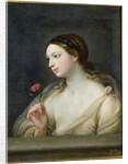 Girl with a Rose by Guido Reni