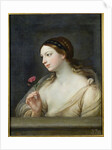 Girl with a Rose by Guido Reni
