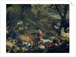 Animals Entering the Ark by Jacopo Bassano