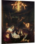 The Adoration of the Shepherds by Jacopo Bassano