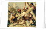 Christ's Fall on the way to Calvary, 1772 by Giandomenico Tiepolo