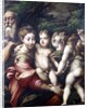 The Holy Family 1524 by Parmigianino