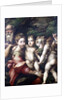 The Holy Family 1524 by Parmigianino