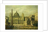 St. Peter's, Rome, 1630 by Viviano Codazzi