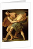 Two Wrestlers by Cesare Francazano