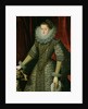 Queen Margarita of Austria, 1609 by Bartolome Gonzalez