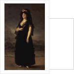 Queen Maria Luisa wearing a Mantilla, 1799 by Francisco Jose de Goya y Lucientes