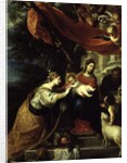 The Mystic Betrothal of St. Catherine, 1660 by Mateo Cerezo