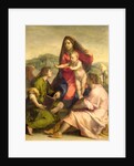 The Virgin and Child with a Saint and an Angel, c.1522-23 by Andrea del Sarto