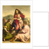 The Virgin and Child with a Saint and an Angel, c.1522-23 by Andrea del Sarto