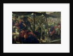 Battle between Turks and Christians, c.1588/89 by Jacopo Robusti Tintoretto