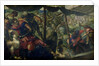 Battle between Turks and Christians, c.1588/89 by Jacopo Robusti Tintoretto
