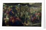 Battle between Turks and Christians, c.1588/89 by Jacopo Robusti Tintoretto