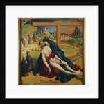 Pieta with Two Donors by Fernando Gallego
