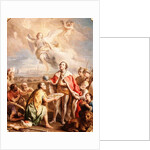 The Surrender of Seville to St. Ferdinand by Charles-Joseph Flipart