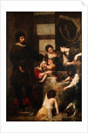 St. Isidore saves a child that had fallen in a well, 1646-48 by Alonso Cano