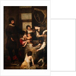 St. Isidore saves a child that had fallen in a well, 1646-48 by Alonso Cano