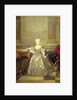 Infanta Maria Ana Victoria de Borbón, 1724 by Nicolas de Largilliere