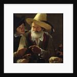 The Bird Seller by Pensionante de Saraceni