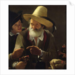 The Bird Seller by Pensionante de Saraceni