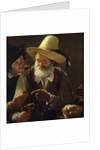 The Bird Seller by Pensionante de Saraceni