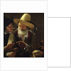 The Bird Seller by Pensionante de Saraceni