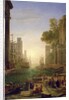 Embarkation of St. Paula Romana at Ostia, 1637-39 by Claude Lorrain
