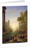 Embarkation of St. Paula Romana at Ostia, 1637-39 by Claude Lorrain
