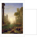 Embarkation of St. Paula Romana at Ostia, 1637-39 by Claude Lorrain