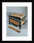 Scribe's chest by New Kingdom Egyptian