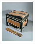 Scribe's chest by New Kingdom Egyptian