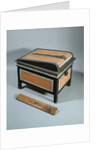 Scribe's chest by New Kingdom Egyptian
