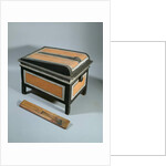 Scribe's chest by New Kingdom Egyptian