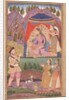 48.6/2 folio 138 Farhad recounts his adventures to Princess Shirin by Indian School