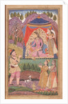 48.6/2 folio 138 Farhad recounts his adventures to Princess Shirin by Indian School