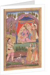 48.6/2 folio 138 Farhad recounts his adventures to Princess Shirin by Indian School