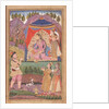 48.6/2 folio 138 Farhad recounts his adventures to Princess Shirin by Indian School