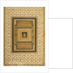 Jahangir holding a picture of the Madonna, inscribed in Persian: Jahangir Shah, Moghul, 1620 by Indian School