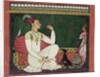 Raja Medini Pal, inscribed on the reverse in Takari characters 'bilauria medini pal', Basohli, Himachal Pradesh, Pahari School, 1735 by Indian School